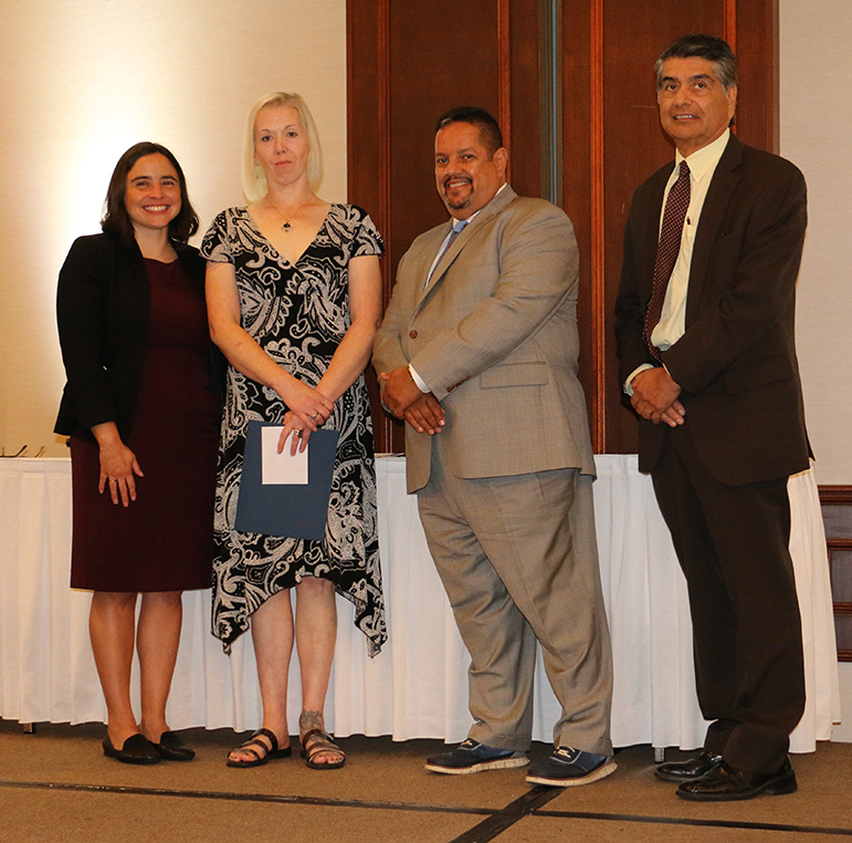 Amanda Egbert at IWP Awards Luncheon