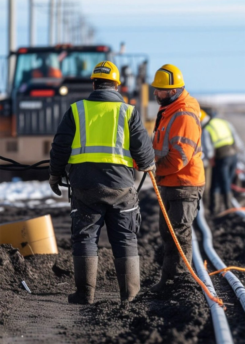 High-speed internet workers