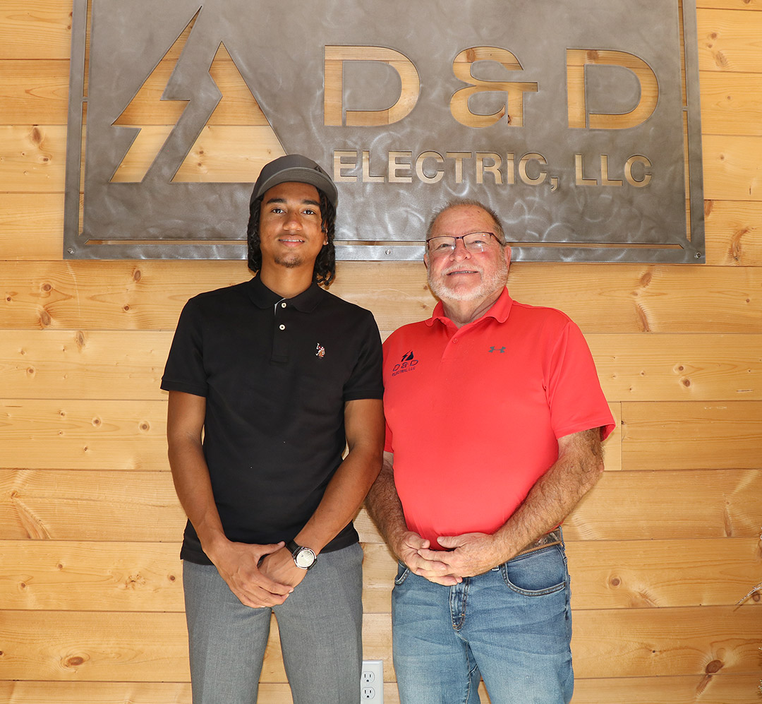 Domarion Nunez (left) & Dave Martin