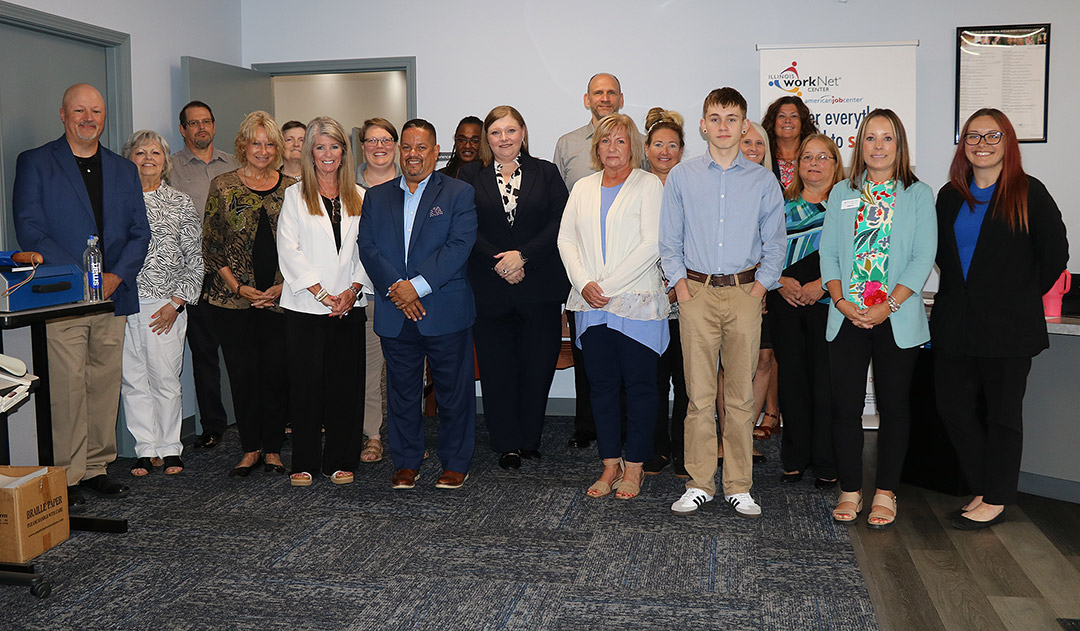 Left to right: Brian Ellis, Reba Utley, Alan Doty, Jo Dene Kern, Frances Robbins, Dana Marlow, Erica Travelstead, Julio Rodriguez, Kenea Lee, Stephanie Robinson, Greg Bouhl, Teresa Odum, Amy Blocker, Logan Ridings, Gretchen James, Karla Tabing, Debbie Kee, Emily Perks, and Abby Russell.