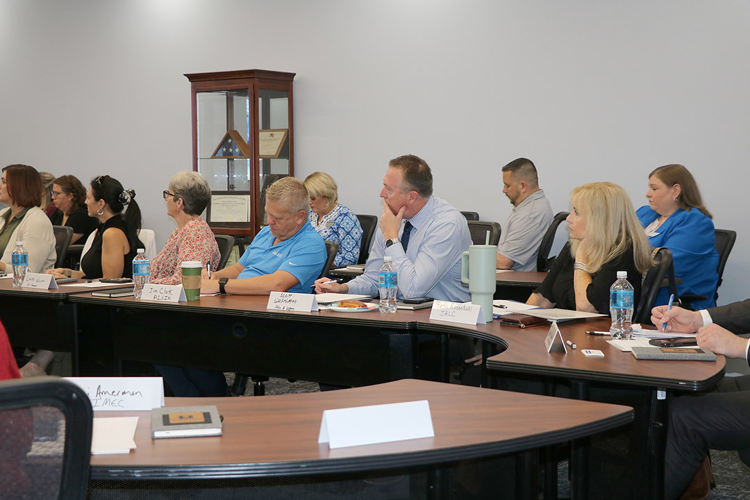 Left to right: Brian Ellis, Reba Utley, Alan Doty, Jo Dene Kern, Frances Robbins, Dana Marlow, Erica Travelstead, Julio Rodriguez, Kenea Lee, Stephanie Robinson, Greg Bouhl, Teresa Odum, Amy Blocker, Logan Ridings, Gretchen James, Karla Tabing, Debbie Kee, Emily Perks, and Abby Russell.