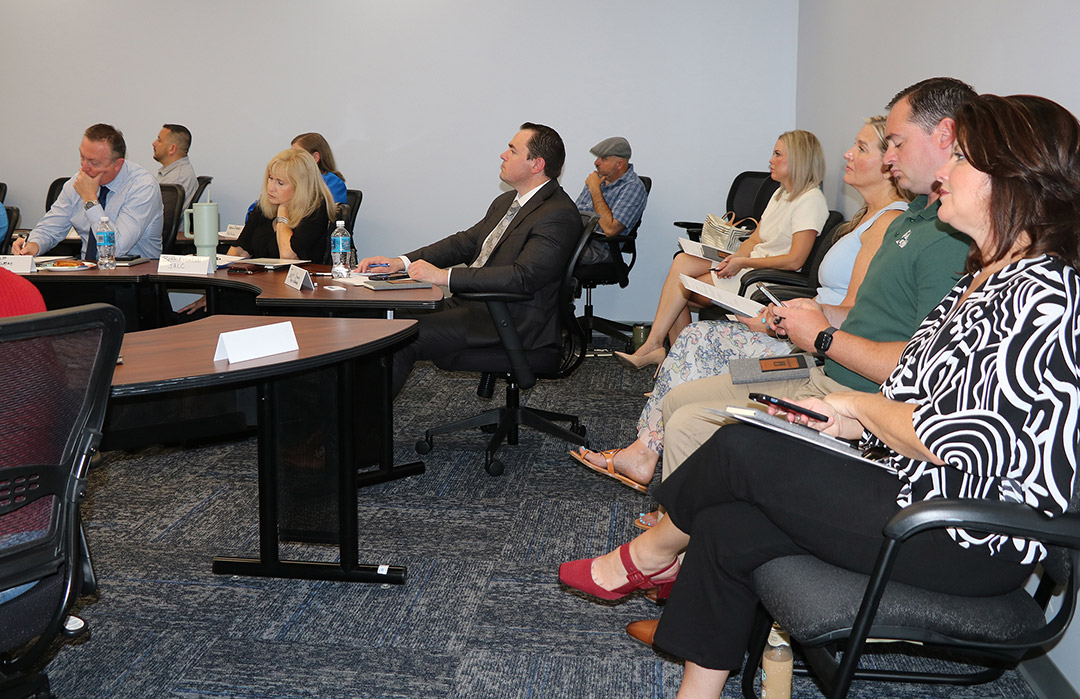 Left to right: Brian Ellis, Reba Utley, Alan Doty, Jo Dene Kern, Frances Robbins, Dana Marlow, Erica Travelstead, Julio Rodriguez, Kenea Lee, Stephanie Robinson, Greg Bouhl, Teresa Odum, Amy Blocker, Logan Ridings, Gretchen James, Karla Tabing, Debbie Kee, Emily Perks, and Abby Russell.