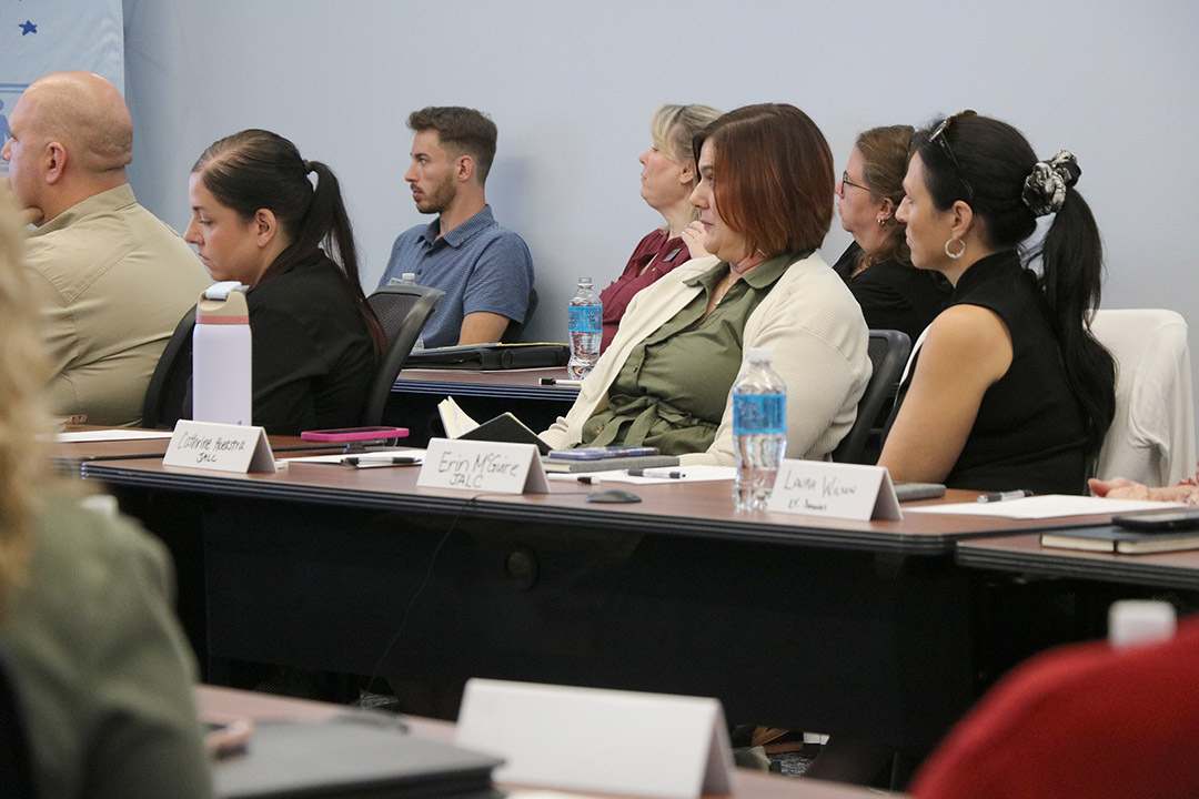 Left to right: Brian Ellis, Reba Utley, Alan Doty, Jo Dene Kern, Frances Robbins, Dana Marlow, Erica Travelstead, Julio Rodriguez, Kenea Lee, Stephanie Robinson, Greg Bouhl, Teresa Odum, Amy Blocker, Logan Ridings, Gretchen James, Karla Tabing, Debbie Kee, Emily Perks, and Abby Russell.
