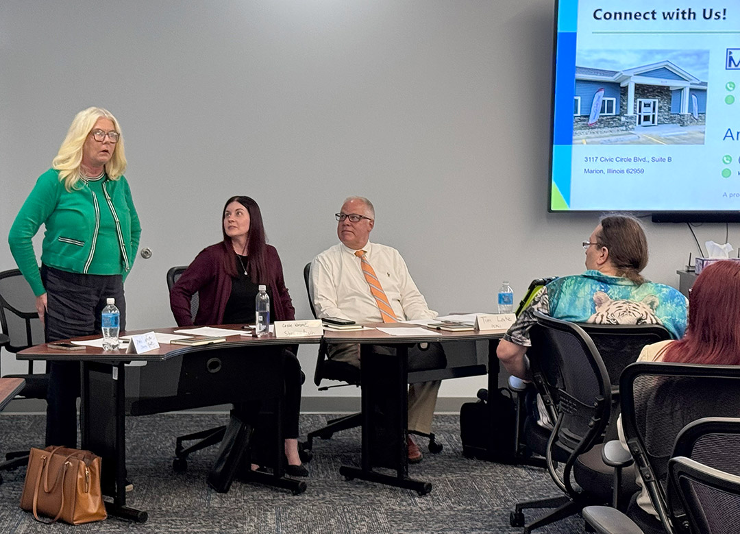 Left to right: Brian Ellis, Reba Utley, Alan Doty, Jo Dene Kern, Frances Robbins, Dana Marlow, Erica Travelstead, Julio Rodriguez, Kenea Lee, Stephanie Robinson, Greg Bouhl, Teresa Odum, Amy Blocker, Logan Ridings, Gretchen James, Karla Tabing, Debbie Kee, Emily Perks, and Abby Russell.