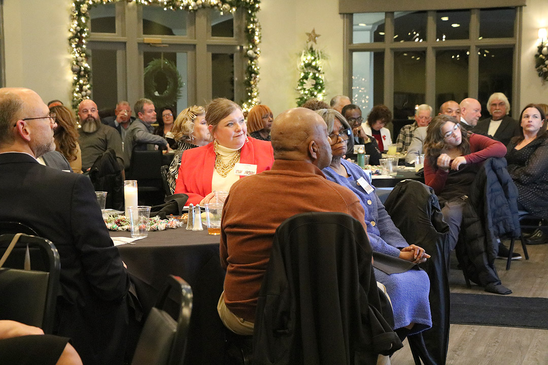 SIWDB Chair Terance Henry honors SIWDB members who have given many years of dedicated service to the board.