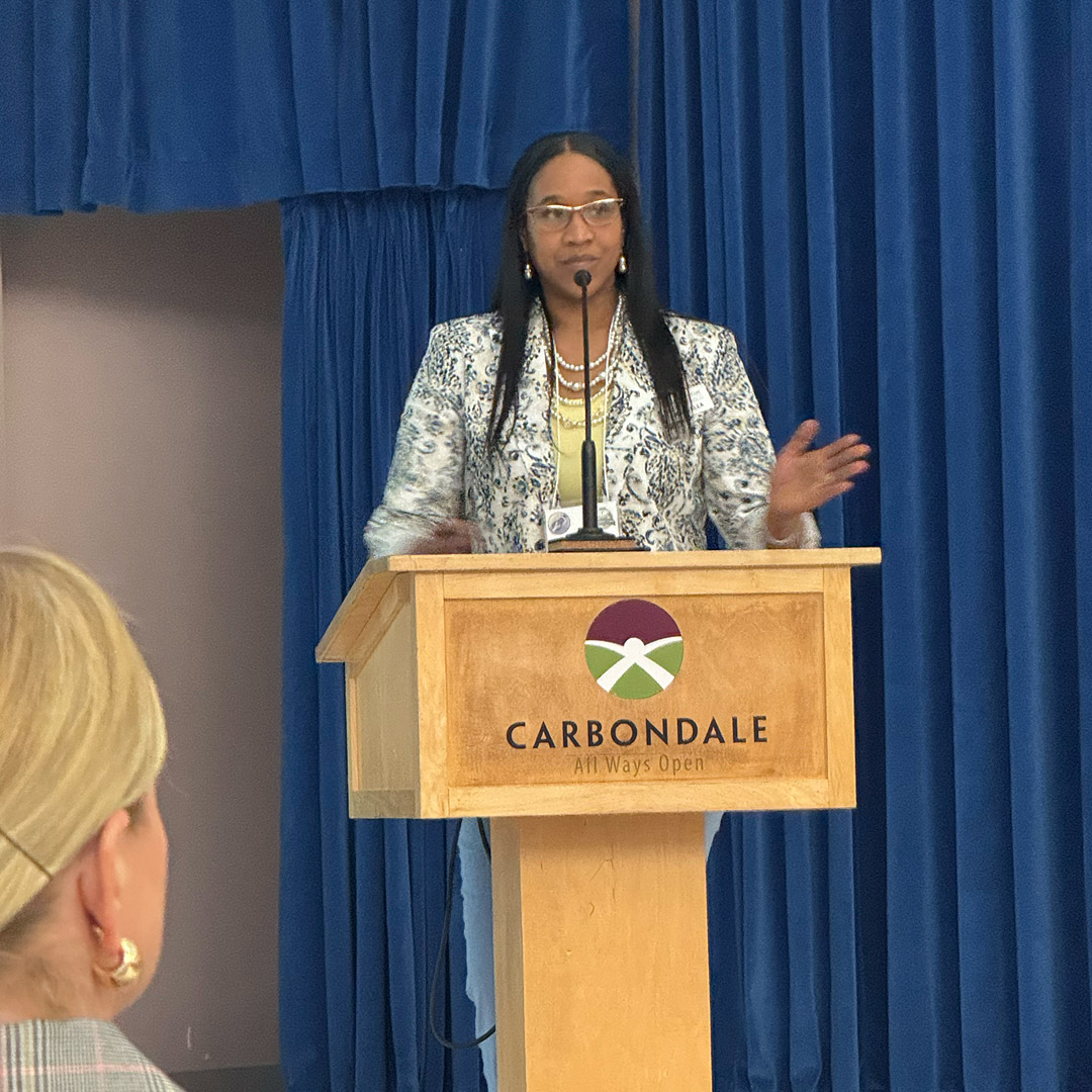 Man-Tra-Con CEJA Training & Outreach Manager Marcella Woodson talks about career opportunities for participants in the CEJA clean energy workforce training program.
