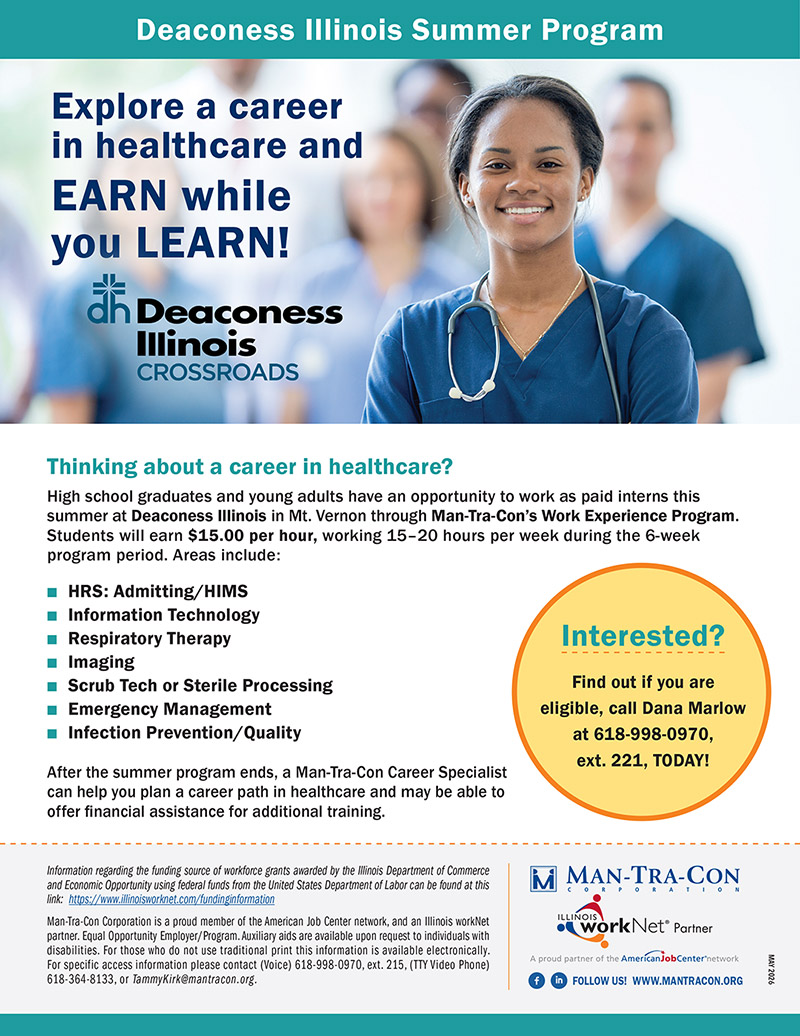 Deaconess Summer Program Flyer