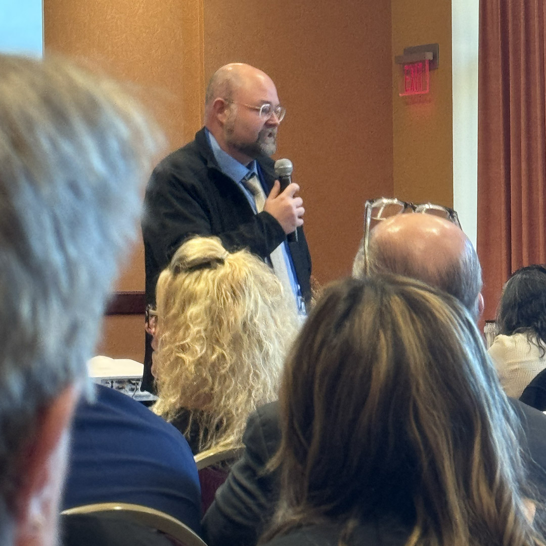 During a group discussion, Robert Angle was able to speak with attendees, get feedback, and answer questions about the new system.