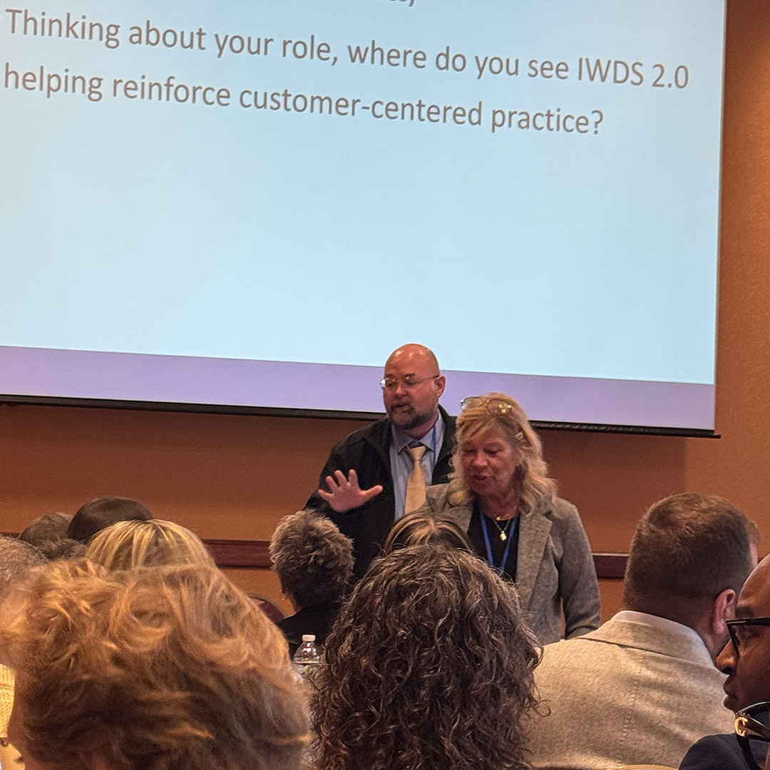 During a group discussion, Robert Angle was able to speak with attendees, get feedback, and answer questions about the new system.