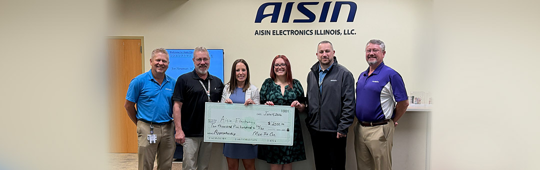 AISIN Illinois group photo