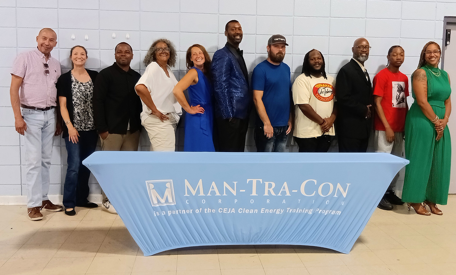 Left to right: Man-Tra-Con Employer Services & Special Grants Director Emily Perks, Man-Tra-Con Employer Services Coordinator Abby Russell, and Man-Tra-Con CEO Stephanie Robinson.