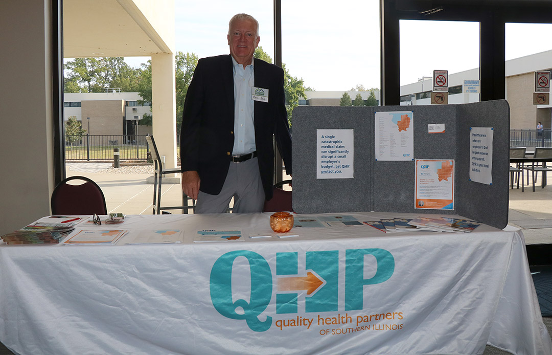 Mark Kelly from Quality Health Partners of Southern Illinois attended the summit.